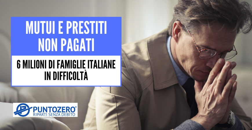 mutui e prestiti non pagati