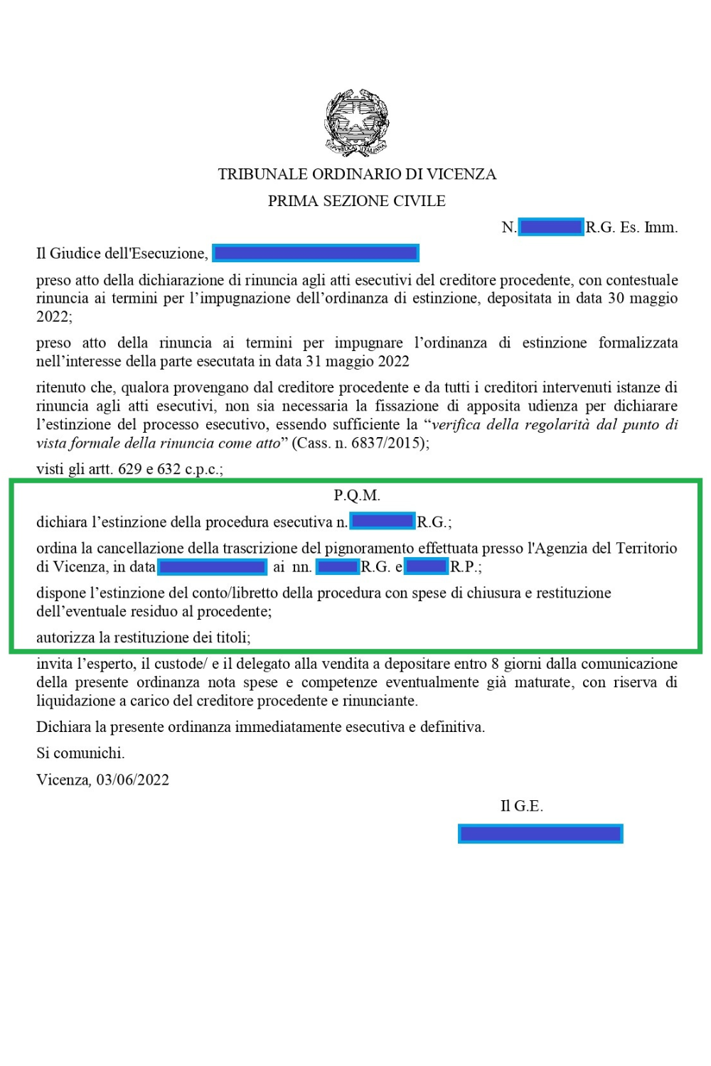 Saldo e stralcio